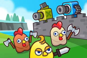 image bg Merge Cannon: Chicken Defense
