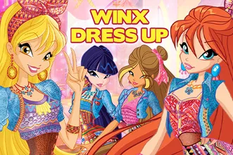 image bg Winx Club: Dress Up