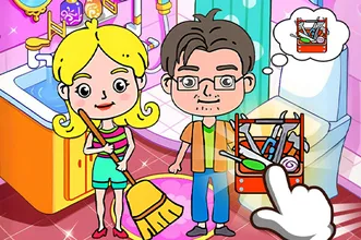 image bg Toca Boca Home Clean Up Design