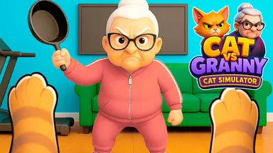 image bg Cat vs Granny - Cat Simulator