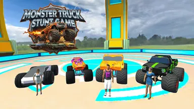 image bg Monster Truck Stunt Game Racing