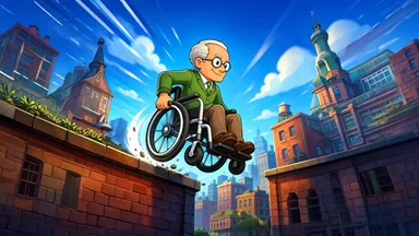 image bg Wheelchair parkour: No limits